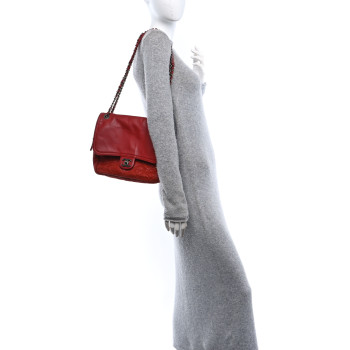 CHANEL Iridescent Calfskin Medium In the Mix Flap