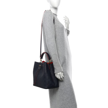 LOUIS VUITTON Empreinte Neonoe MM  Marine Rouge