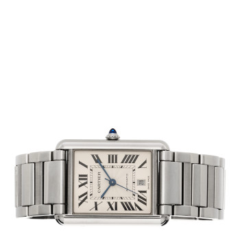 CARTIER Stainless Steel 31mm Tank Must Automatic Watch