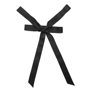 CHANEL Silk Soft CC Headband M Black