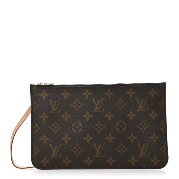 LOUIS VUITTON Monogram Neverfull MM GM Pochette