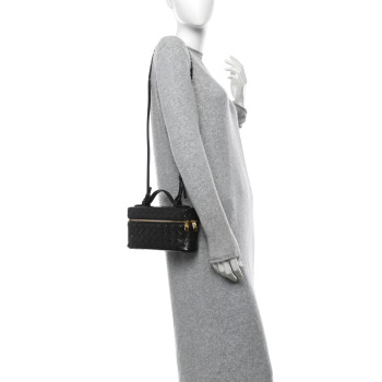 BOTTEGA VENETA Nappa Intrecciato Bang Bang Vanity Case Fondant