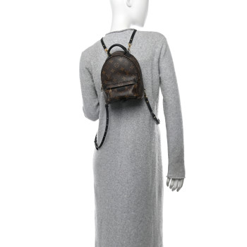LOUIS VUITTON Monogram Palm Springs Backpack Mini