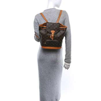 LOUIS VUITTON Monogram Montsouris MM Backpack