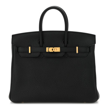 HERMES Togo Birkin 25 Black