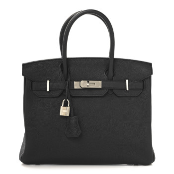HERMES Togo Birkin 30 Black