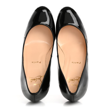 CHRISTIAN LOUBOUTIN Patent Simple 100 Pumps 37 Black