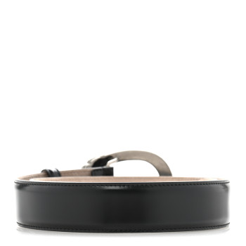 GUCCI Lisse Calfskin Dionysus 35mm Belt 80 32 Black