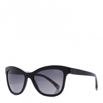 最終価格【thehighlights】sunglasses 'cat-eye' CHANEL Polarized CC Cat Eye Sunglasses 5330 Black 607583