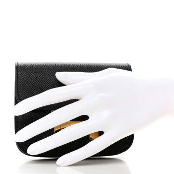 HERMES Epsom Constance Slim Wallet Black
