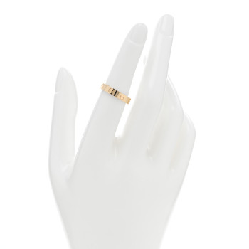 CARTIER 18K Yellow Gold 3.5mm LOVE Wedding Band Ring 52 6