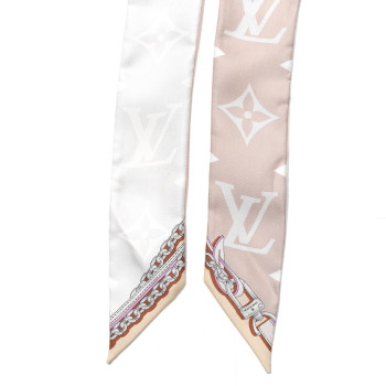 LOUIS VUITTON Silk Ultimate Monogram BB Bandeau