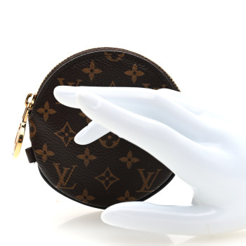 LOUIS VUITTON Mini Monogram Trio Pouch Round Coin Purse