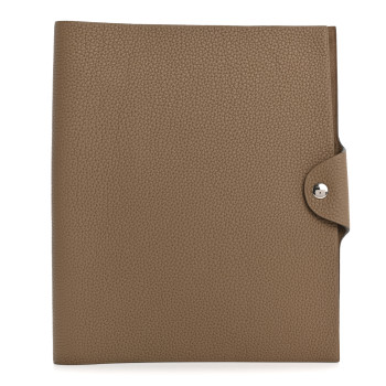 HERMES Togo Ulysse MM Agenda Cover Beige De Weimar
