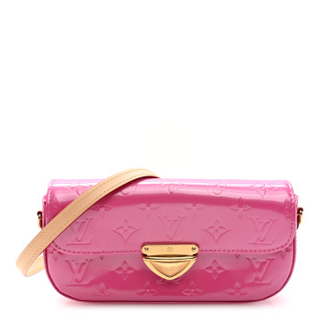 LOUIS VUITTON Vernis Malibu Pochette Neon Pink