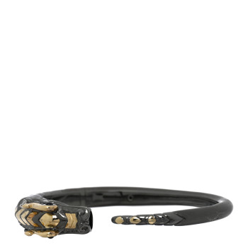 JOHN HARDY Darkened Sterling Silver 18K Yellow Gold Legends Naga Dragon Cuff Bracelet