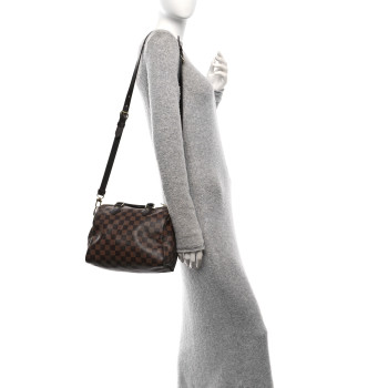 LOUIS VUITTON Damier Ebene Speedy Bandouliere 25