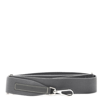 GOYARD Canvas Calfskin Adjustable Shoulder Strap Grey