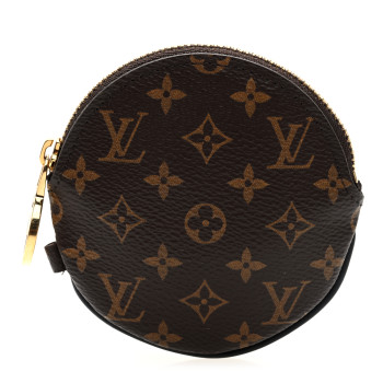 LOUIS VUITTON Mini Monogram Trio Pouch Round Coin Purse