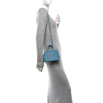 HERMES Chevre Mysore Mini 1923 Bolide Bleu Jean
