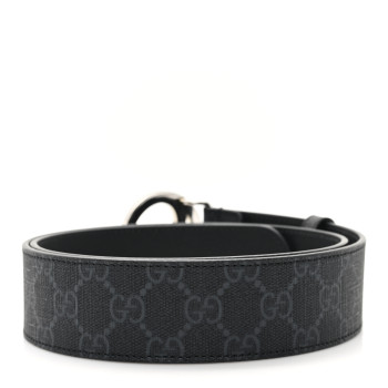 GUCCI GG Supreme Monogram Blondie 40mm Belt 85 34 Black