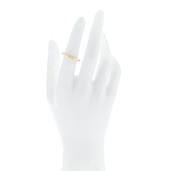 DAVID YURMAN 18K Yellow Gold 2.5mm Delaunay Faceted Band Ring 52 6