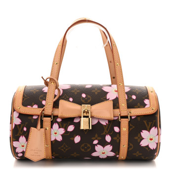 LOUIS VUITTON Monogram Cherry Blossom Papillon Brown