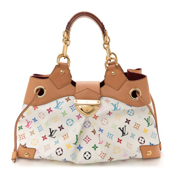LOUIS VUITTON Monogram Multicolor Ursula White