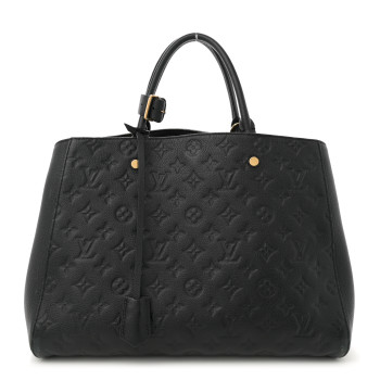 LOUIS VUITTON Empreinte Montaigne GM Black