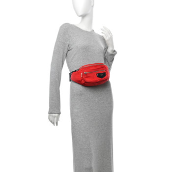 GIVENCHY Nylon Logo Bum Bag Red