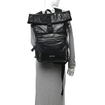 BALENCIAGA Agneau Classic Backpack Black