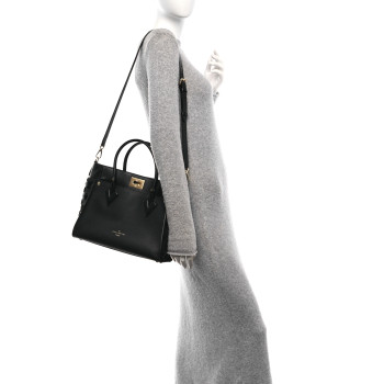 LOUIS VUITTON Calfskin Monogram Tufting On My Side Black