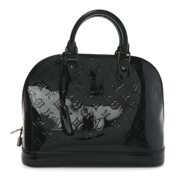 LOUIS VUITTON Vernis Alma PM Noir Magnetique