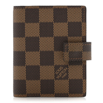 LOUIS VUITTON Damier Ebene Mini Agenda Cover