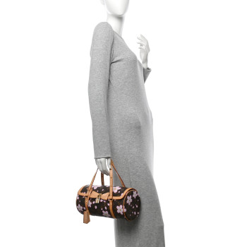 LOUIS VUITTON Monogram Cherry Blossom Papillon Brown