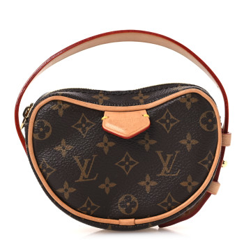 LOUIS VUITTON Monogram Croissant MM NM Pochette