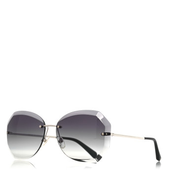 CHANEL Metal Spring Round Sunglasses 4220 Silver
