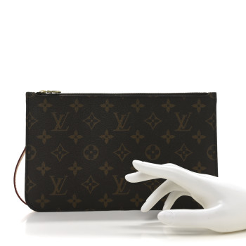 LOUIS VUITTON Monogram Neverfull MM GM Pochette