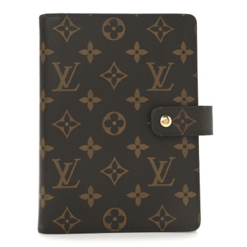 LOUIS VUITTON Monogram Medium Ring Agenda Cover
