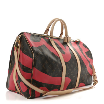 LOUIS VUITTON Monogram Tahitienne Saint Tropez Keepall Bandouliere 50