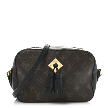 LOUIS VUITTON Monogram Saintonge Black