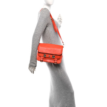 PROENZA SCHOULER Calfskin Mini PS11 Classic Shoulder Bag Tangerine