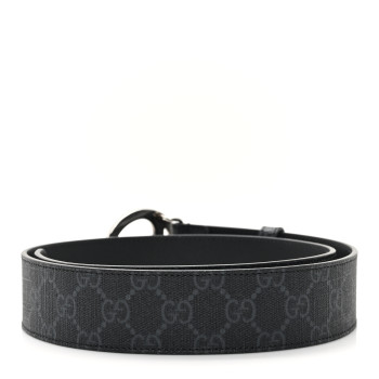 GUCCI GG Supreme Monogram Blondie 40mm Belt 85 34 Black