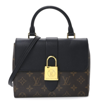 LOUIS VUITTON Monogram Locky BB Black