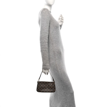 LOUIS VUITTON Damier Ebene Navona Pochette Accessories