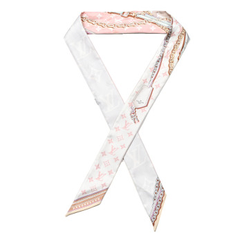 LOUIS VUITTON Silk Ultimate Monogram BB Bandeau