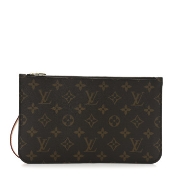 LOUIS VUITTON Monogram Neverfull MM GM Pochette