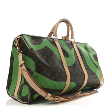 LOUIS VUITTON Monogram Tahitienne Hawaii Keepall Bandouliere 50