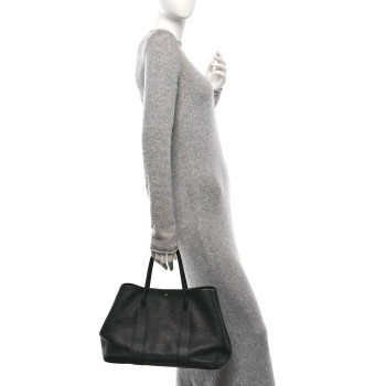 HERMES Negonda Garden Party Tote 36 MM Black
