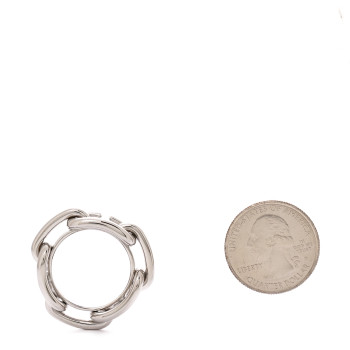 HERMES Palladium Regate Scarf Ring